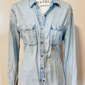 Excellent Cond. Articles of Society Chambray Shirt